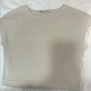 Zara Women's Cream Top